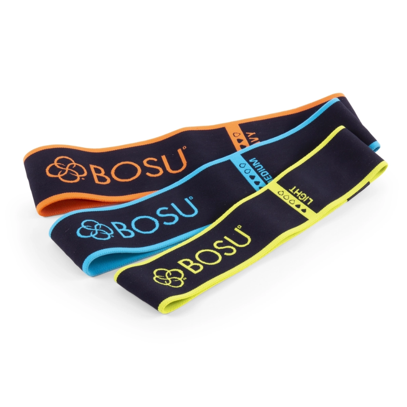 BOSU Fabric Resistance Bands Set (3 pack)